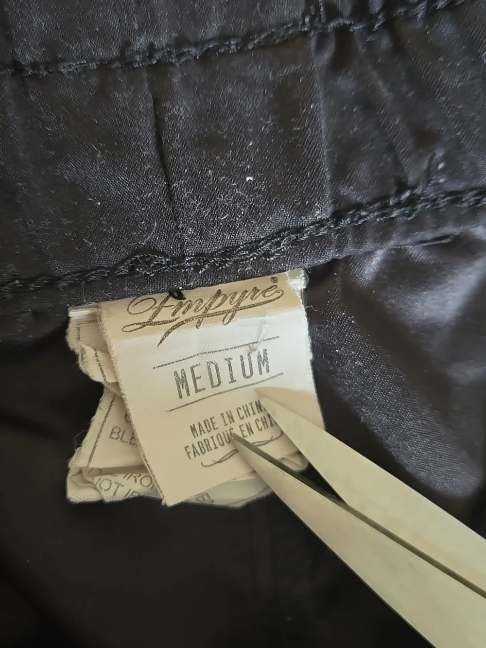 Empyre 90s Vintage Black Athletic RASTA Running Shorts with Red Green Yellow - Picture 4 of 5